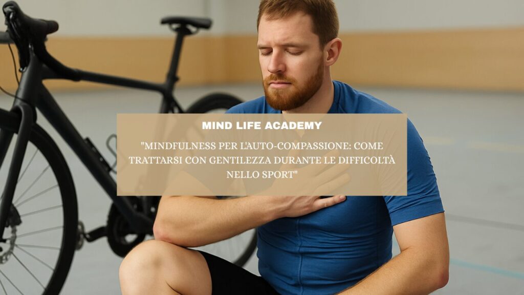 “Mindfulness per l’Auto-compassione: Come Trattarsi con Gentilezza durante le Difficoltà nello Sport”