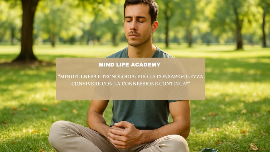 “Mindfulness e Tecnologia: può la Consapevolezza Convivere con la Connessione Continua?”