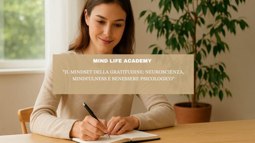 “Il Mindset della Gratitudine: Neuroscienza, Mindfulness e Benessere Psicologico”