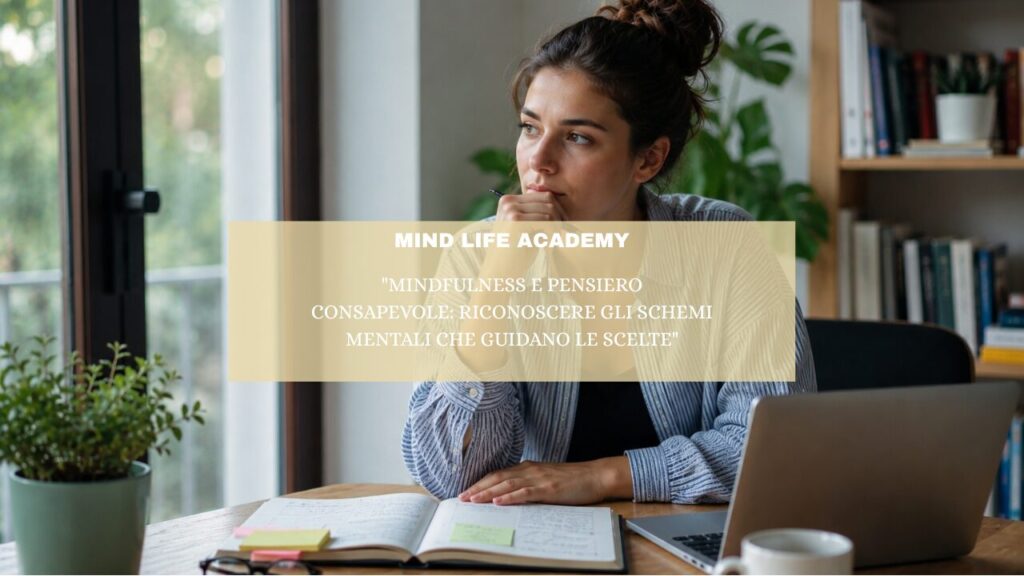“Mindfulness e pensiero consapevole: riconoscere gli schemi mentali che guidano le scelte”