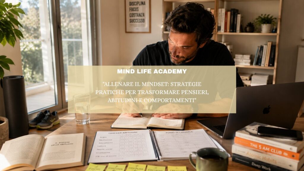 “Allenare il mindset: strategie pratiche per trasformare pensieri, abitudini e comportamenti”