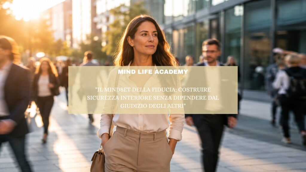 “Il mindset della fiducia: costruire sicurezza interiore senza dipendere dal giudizio degli altri”