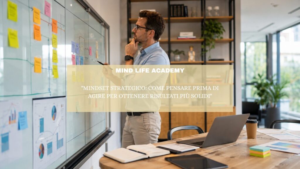 “Mindset strategico: come pensare prima di agire per ottenere risultati più solidi”