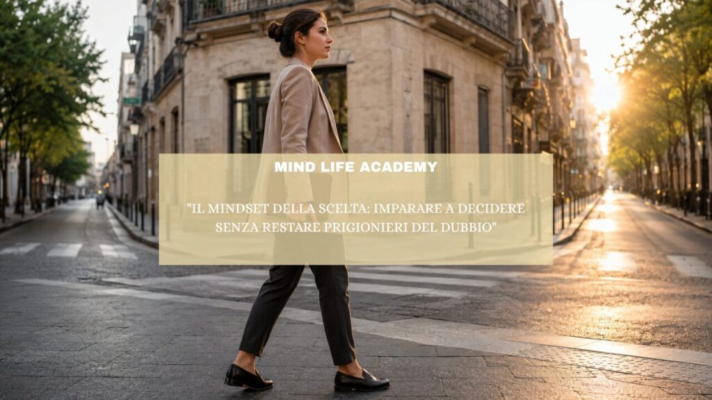 “Il mindset della scelta: imparare a decidere senza restare prigionieri del dubbio”