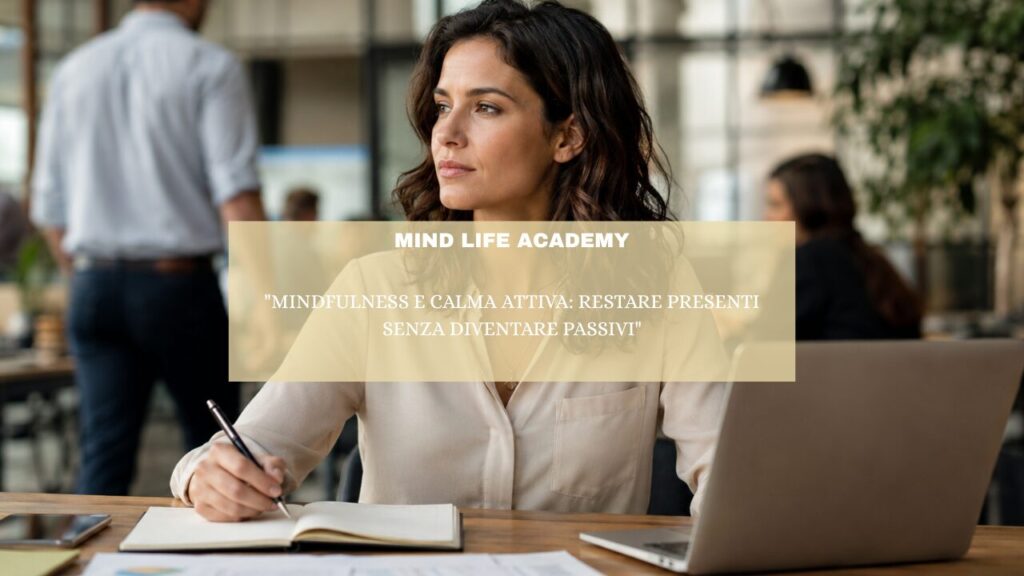 “Mindfulness e calma attiva: restare presenti senza diventare passivi”