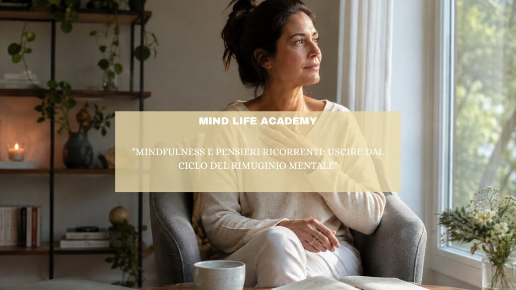 “Mindfulness e pensieri ricorrenti: uscire dal ciclo del rimuginio mentale”